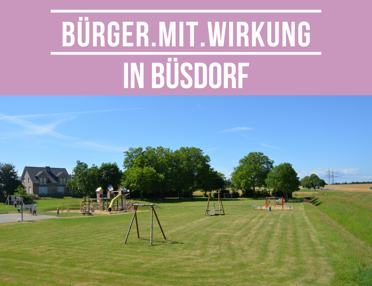 Büsdorf - Spiel- und Freizeitfläche